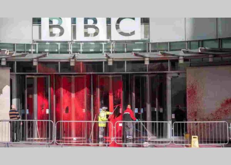 The BBC is still conducting propaganda for ISrael