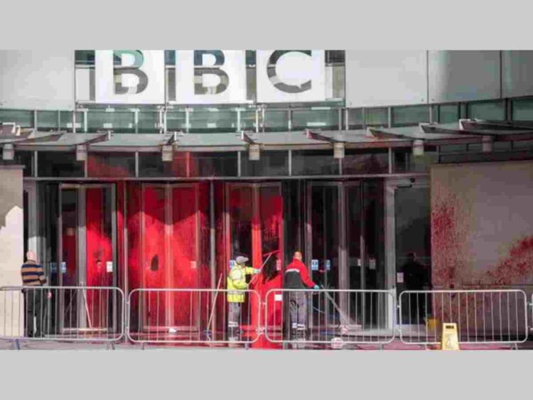The BBC is still conducting propaganda for ISrael