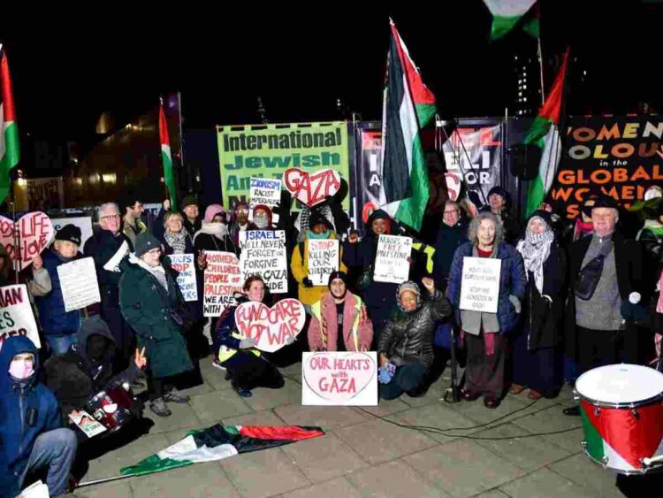Swiss Cottage protests