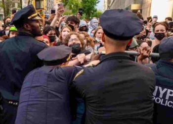 Columbia University arrests pro-Palestine protesters after Trump withdraws funding