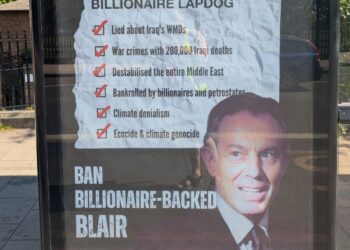 Tony Blair climate denial