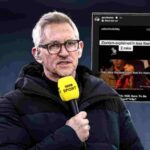 As an ACTUAL GENOCIDE continues, its apologists come for Gary Lineker over an emoji