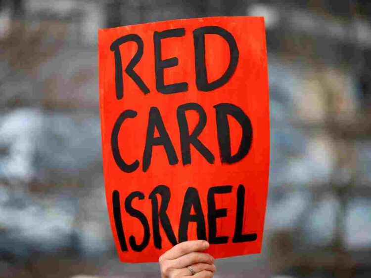 If you think football shouldn't support genocide, tell FIFA to ban Israel
