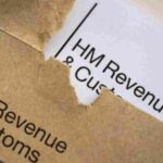 An HMRC letter ripped open over pension