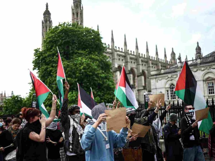 King's College Cambridge Palestine Israel