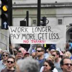 trade unions protest