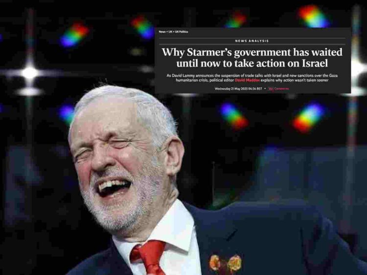 Starmer Israel Corbyn