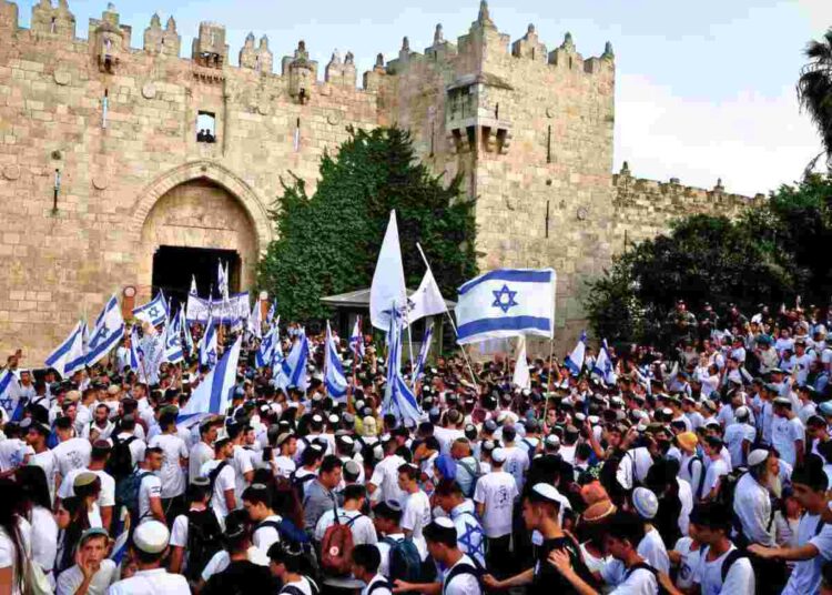 Israelis march