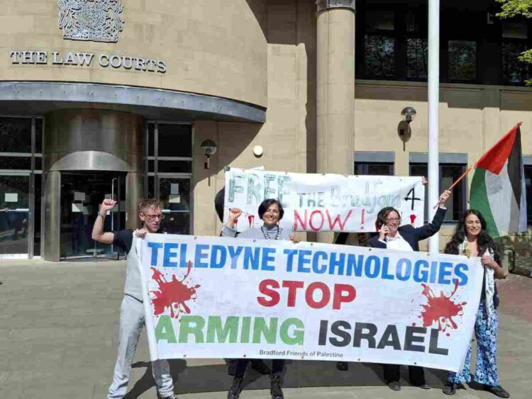 Jury quashes charges for three Palestine Action 'Bradford 4' activists