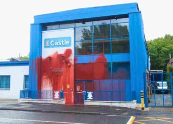 Palestine Action Scotland hit another company complicit with Israel’s genocide