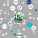 Henry Jackson Society network graph with numerous logos and links of pro-Israel and right-wing organisations.