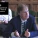 Labour DWP minister Stephen Timms speaks at a committee session. DWP logo.