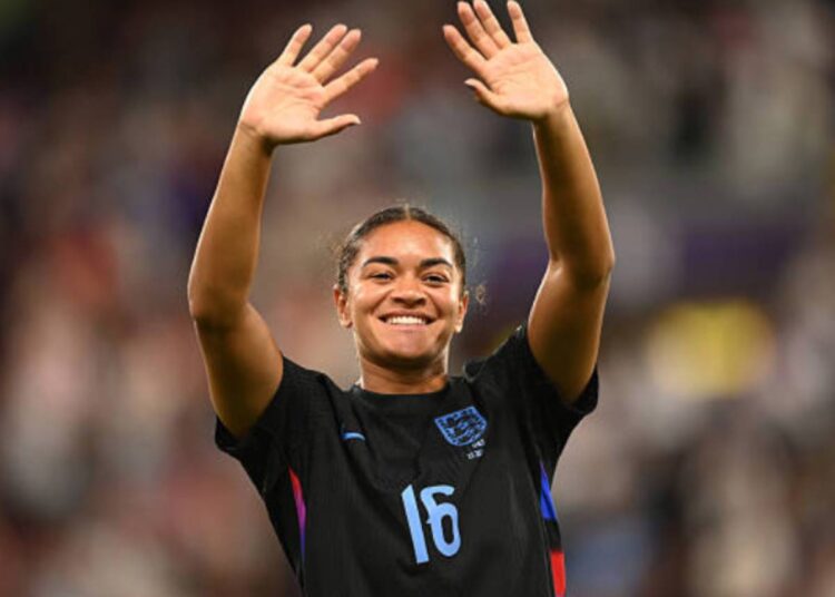 England player Jess Carter at the Euros