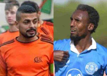 Gaza footballers