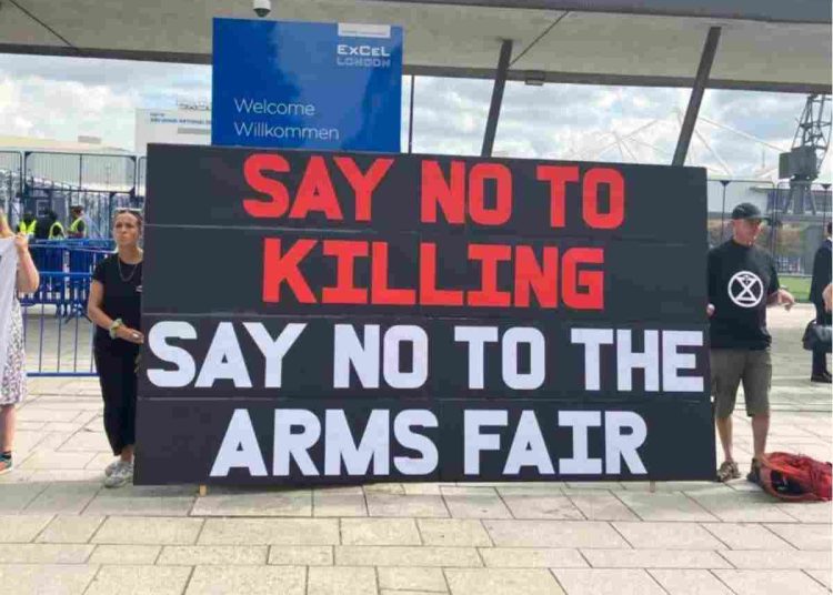 DSEI arms fair