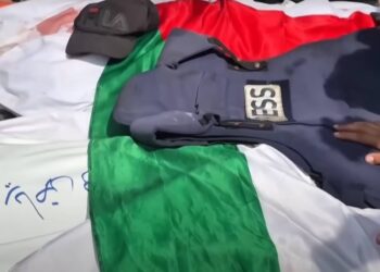 funeral of Palestinian journalists