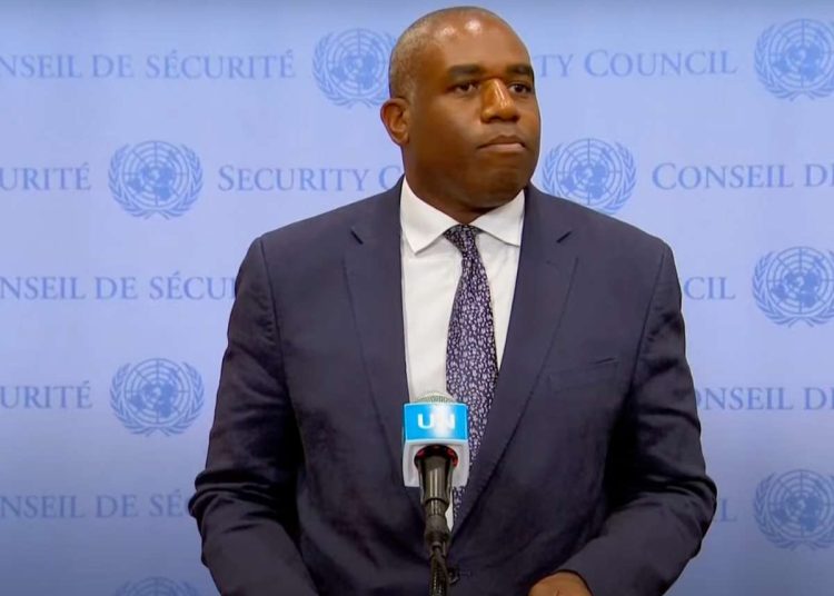David Lammy on Israel