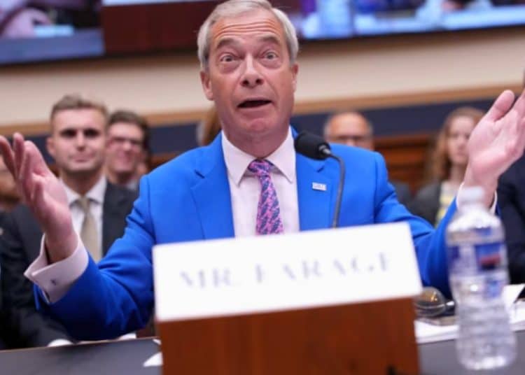 Farage US congress