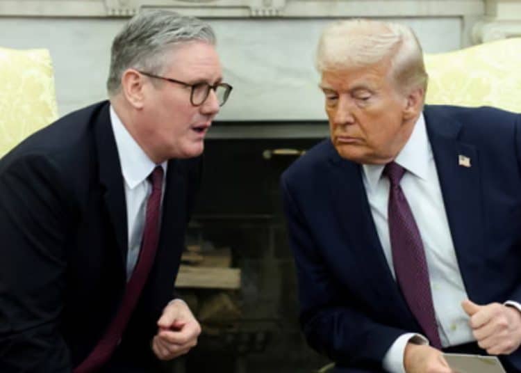 Starmer and Trump