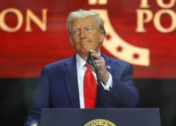 Trump Charlie Kirk memorial