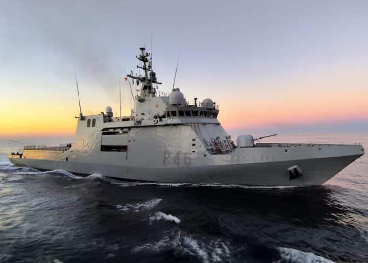 Spain warship flotilla
