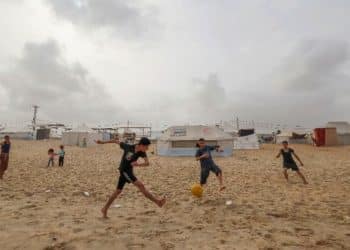 football in gaza