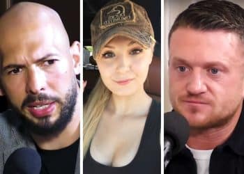 Andrew Tate, Lauren Southern, Tommy Robinson
