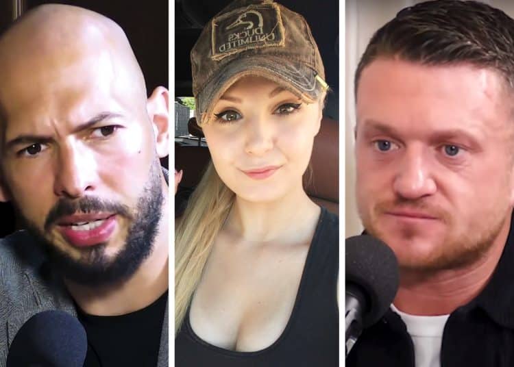 Andrew Tate, Lauren Southern, Tommy Robinson