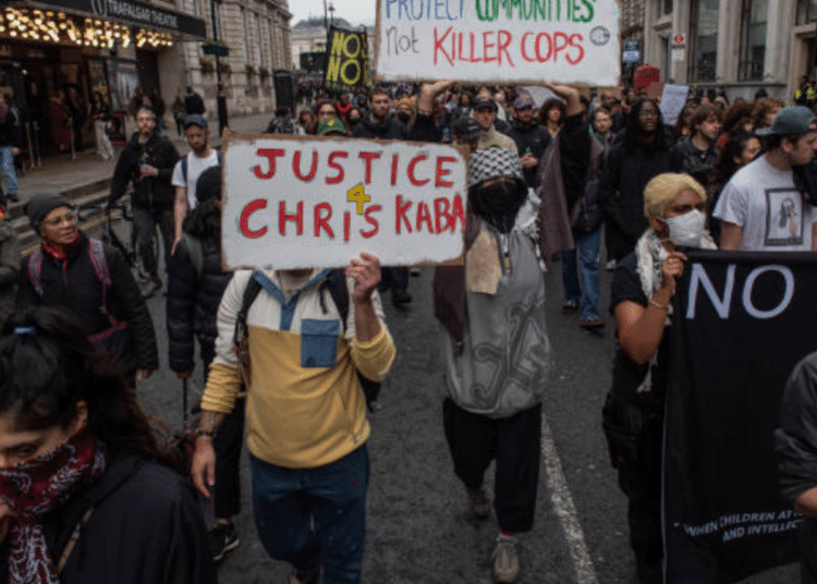 vigil for Chris Kaba