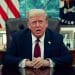 Donald Trump in the Oval Office