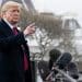 Donald Trump pointing