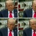 Images of Trump with a drooping face