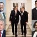 Individual images of Clive Lewis, Richard Burgon, Nadia Whittome, and John McDonnell, in addition to an image of Starmer and Peter Mandelson laughing together