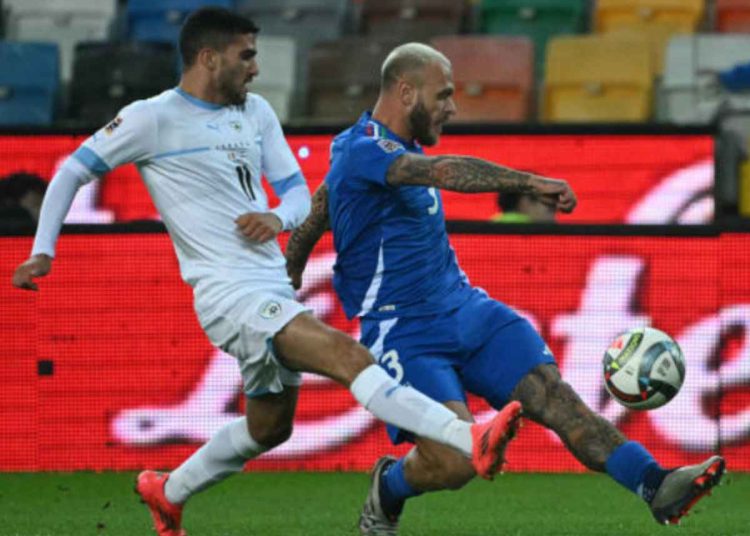 Italy play Israel in the Nations League