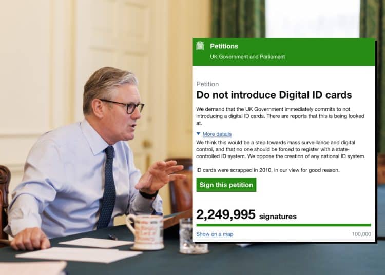 Keir Starmer and the petition against Digital ID