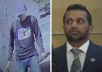 The suspected Charlie Kirk killer Tyler Robinson and Kash Patel
