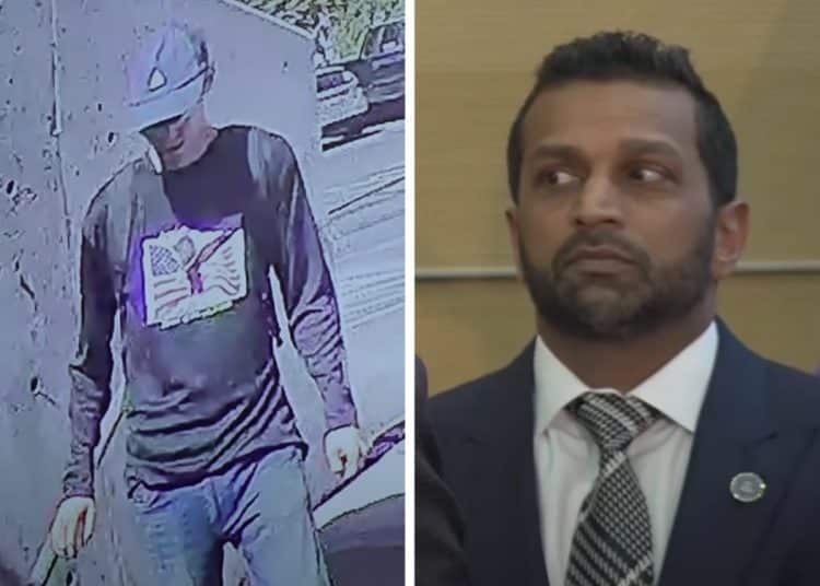 The suspected Charlie Kirk killer Tyler Robinson and Kash Patel