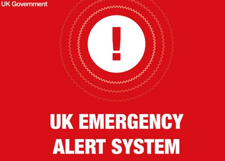 UK Emergency Alert System