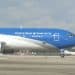 State of Israel's 'Wings of Zion' plane taxiing along a runway.
