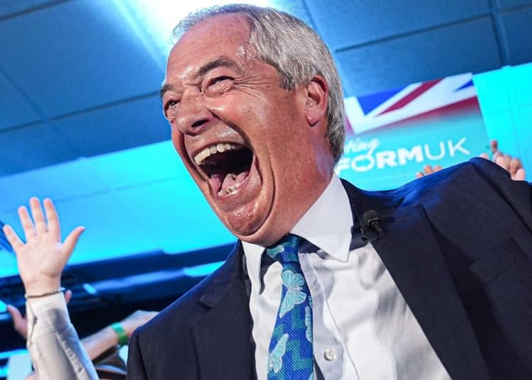 Reform Nigel Farage