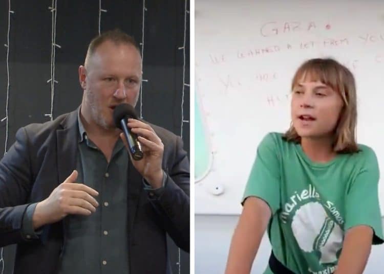 Daniel Lewkovitz and GReta Thunberg