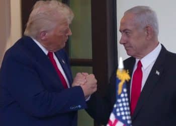 Donald Trump and Benjamin Netanyahu