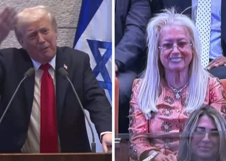 Donald Trump and Miriam Adelson