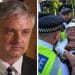 John Woodcock and police arresting an elderly protester, former Labour official