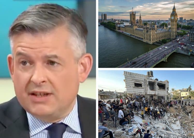 Jonathan Ashworth, Gaza, and the HOuses of Parliament