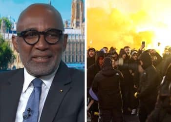 Trevor Phillips and Maccabi Tel Aviv supporters rioting