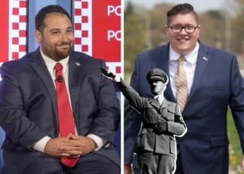Two young Republicans and Adolf Hitler