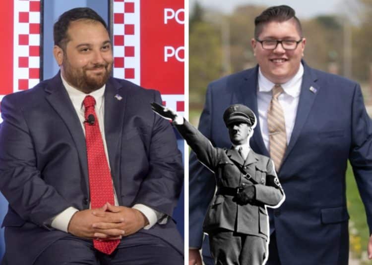 Two young Republicans and Adolf Hitler