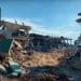 Wreckage of a hospital in Gaza that Israel has bombed Dr Munir Al-Barsh