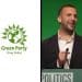 Zack Polanski and the Green Party drug policy logo